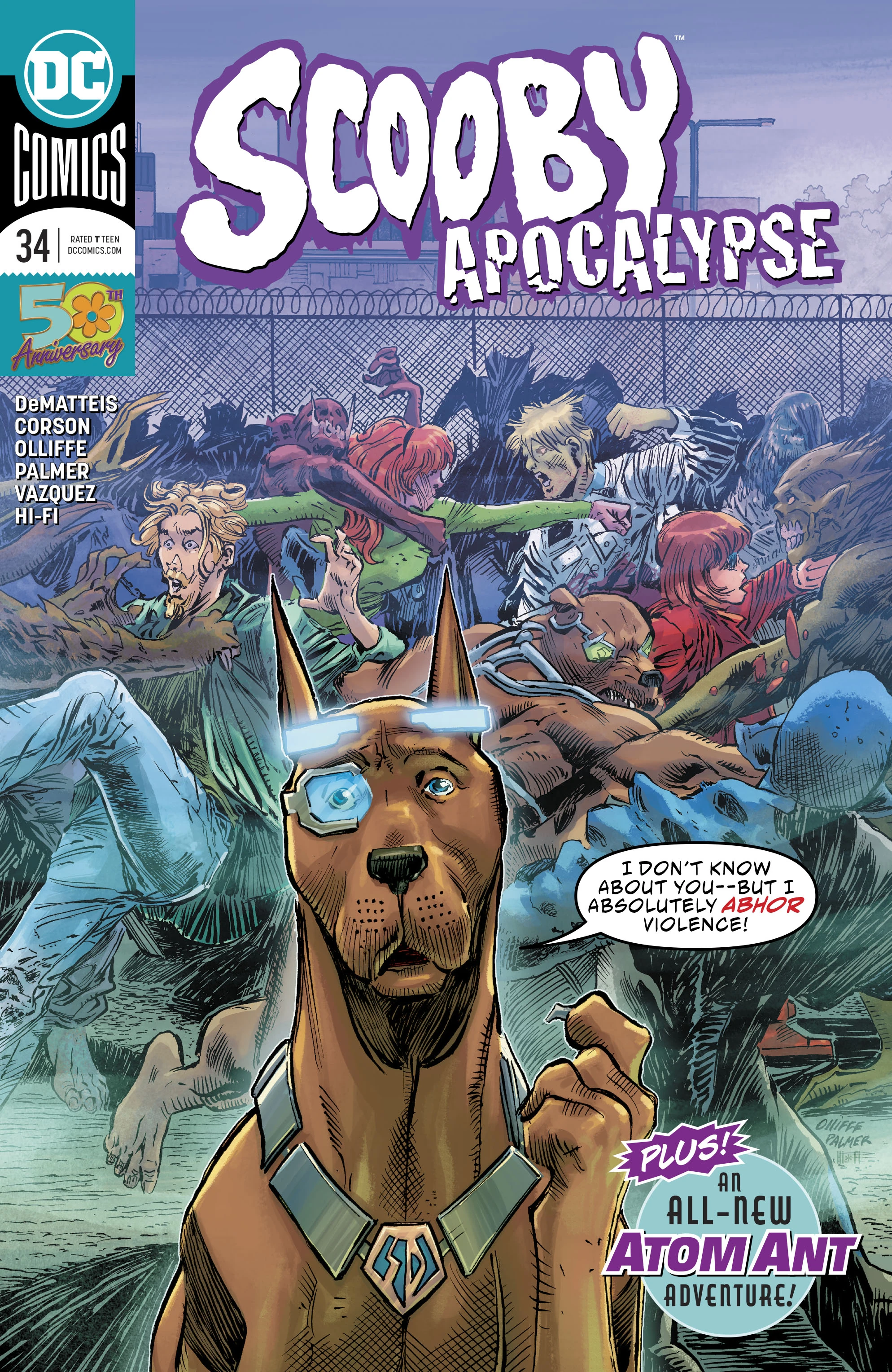 Scooby Apocalypse #34 (DC, 2019 — Cover A) cover